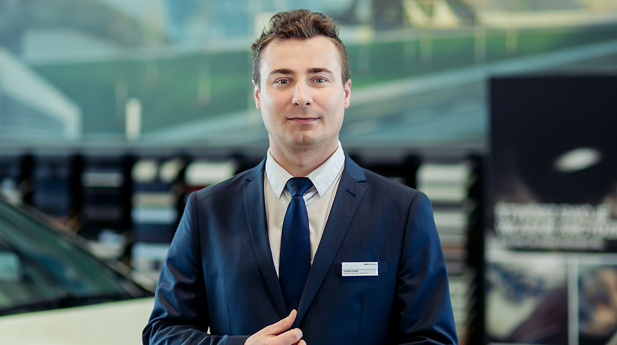 Łukasz Łapaj Kierownik Działu Części